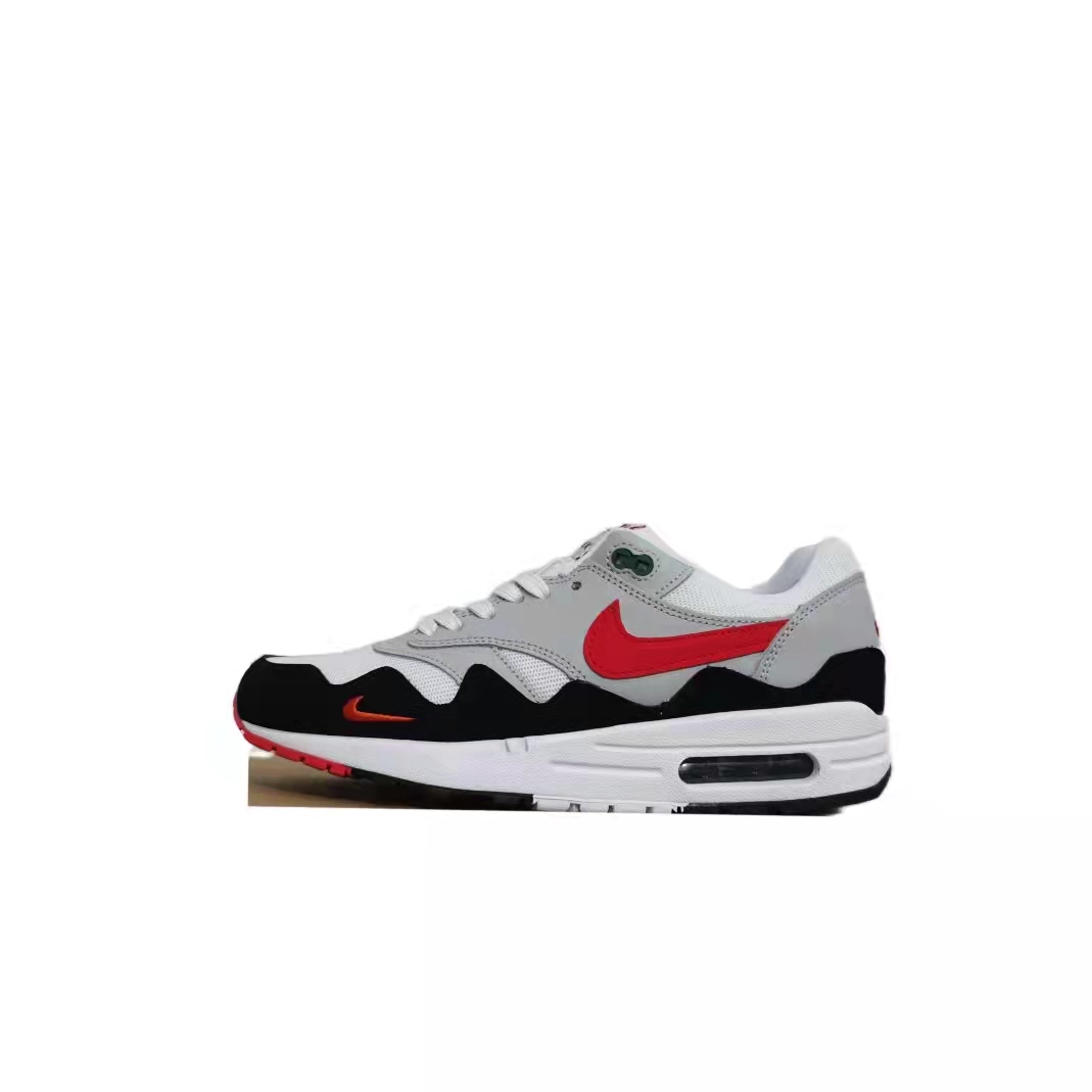 2021 Nike Air Max 87 White Grey Black Red Shoes
